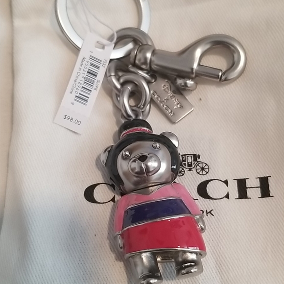 Coach Disney X Mulan Bear Bag Charm - Picture 6 of 7